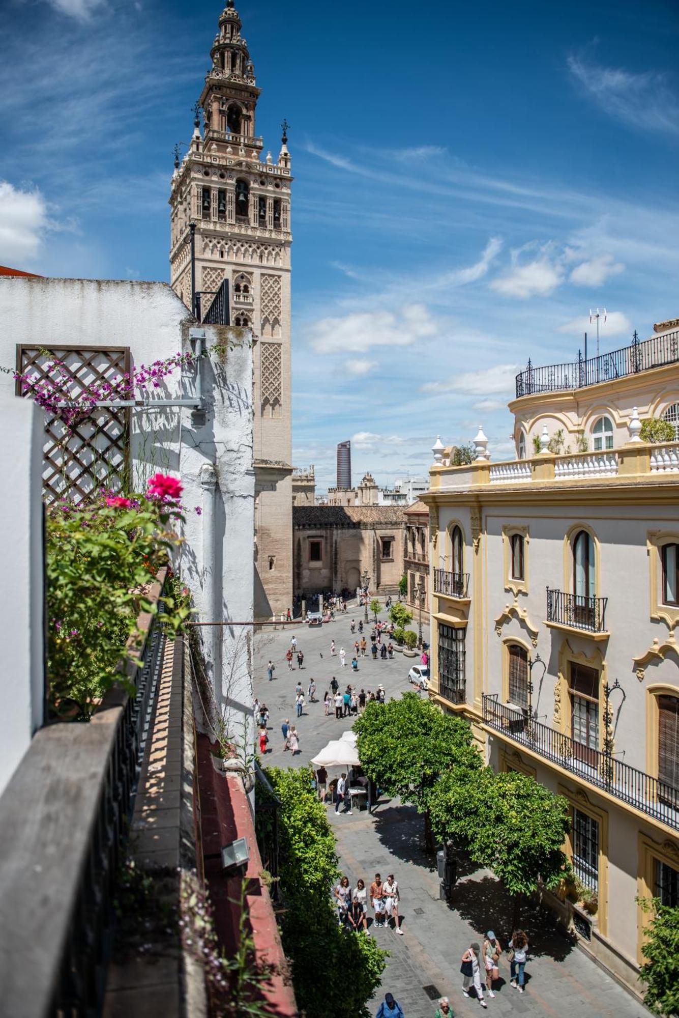 Апартаменти Duplex Luxury Giralda With Terrace Севілья Екстер'єр фото